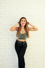 Cargar imagen en el visor de la galería, Hey There Bud - Rhinestone Bustier