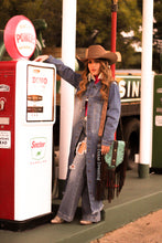 Cargar imagen en el visor de la galería, No One Like A Cowgirl - Tassel Earrings In Hot Pink