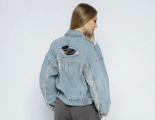 Cargar imagen en el visor de la galería, Dolly Rhinestone Fringe Jacket