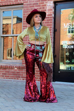 Load image into Gallery viewer, Wynette - Fringe Tooled Leather Clutch