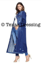 Cargar imagen en el visor de la galería, Locomotive - Long Denim Jacket