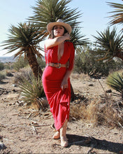 Cargar imagen en el visor de la galería, I Feel Like A Woman - Long Mermaid Fringe Gown / Dress