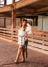 Cargar imagen en el visor de la galería, Kallispell - Aztec Pattern Saddle Blanket Leather Crossbody