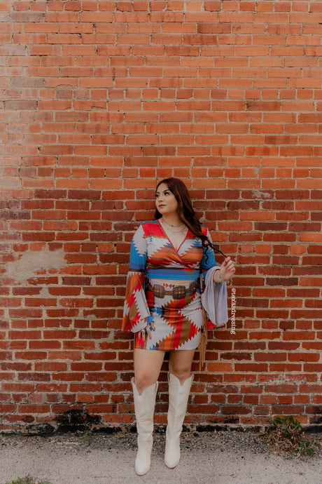 Reno - Aztec Skirt