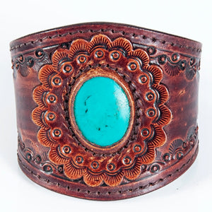 Dutton Leather Bracelet - color 1