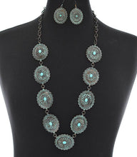 Load image into Gallery viewer, Concho Patina Necklace