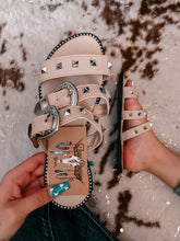 Load image into Gallery viewer, ORIGINAL Buckle Up Baby - Nude Sandals