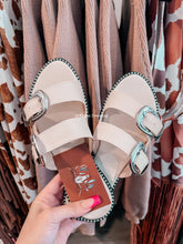 Load image into Gallery viewer, Second Rodeo - Nude Buckle Sandals