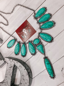 Fly Away - Turquoise Necklace