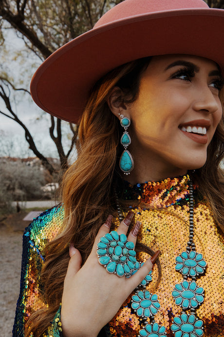 Levi - Turquoise Earrings