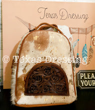 Load image into Gallery viewer, Golden Rock - Cowhide Leather Backpack