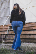 Load image into Gallery viewer, Music City - Plus Size Denim Flares