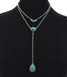 Ashton - Layered Turquoise Necklace