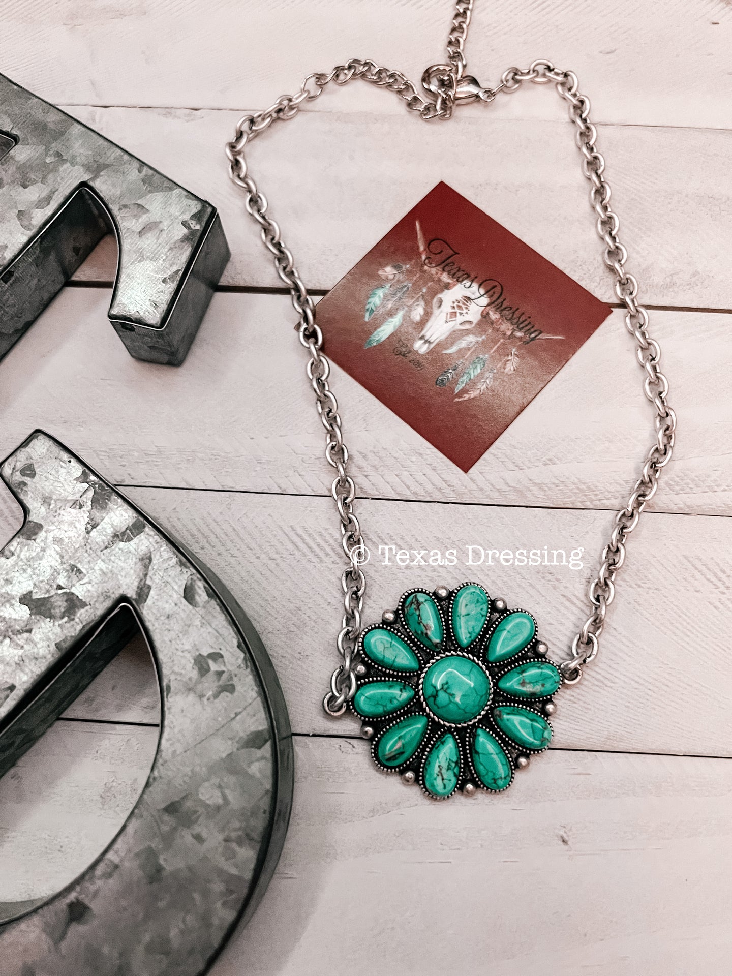 Effie - Turquoise Necklace