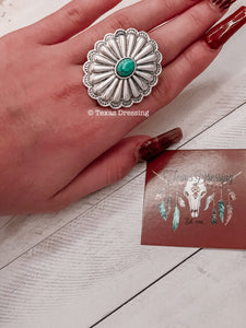 Oval Concho Ring
