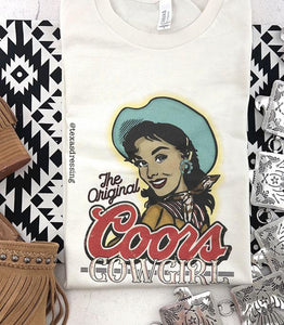 Coors Cowgirl - T-Shirt