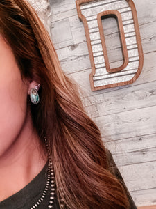 Porter Earrings - Turquoise
