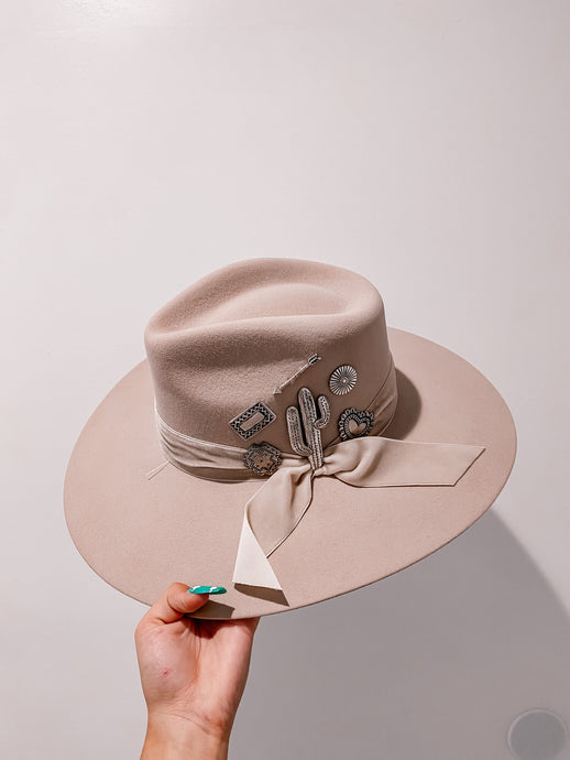 Rolling With An Angel - Beige Fashion Hat
