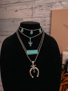 Navajo Bead Squash Necklace