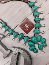 Load image into Gallery viewer, Samantha - Turquoise Squash Necklace