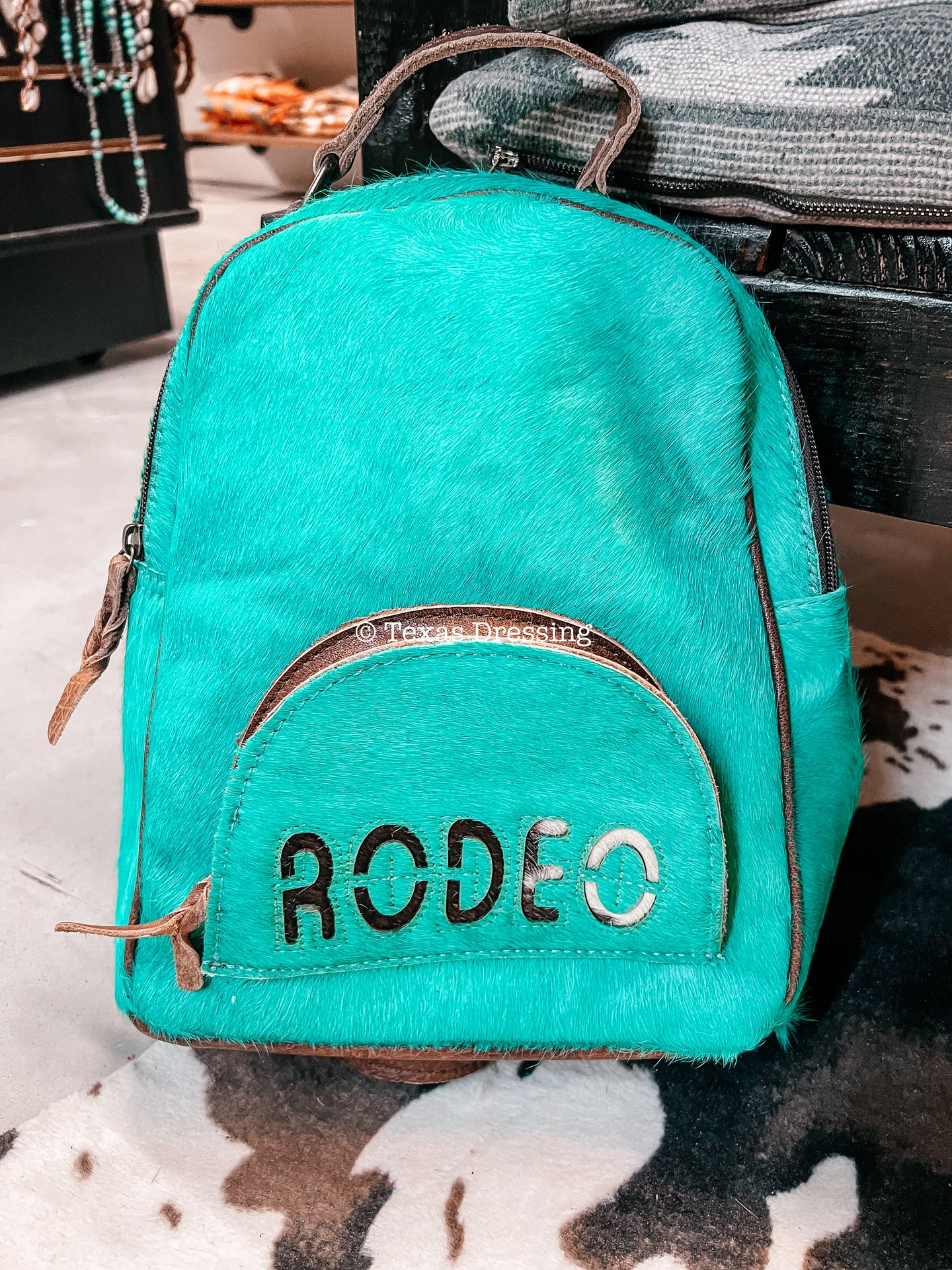 RODEO - Cowhide Leather Backpack